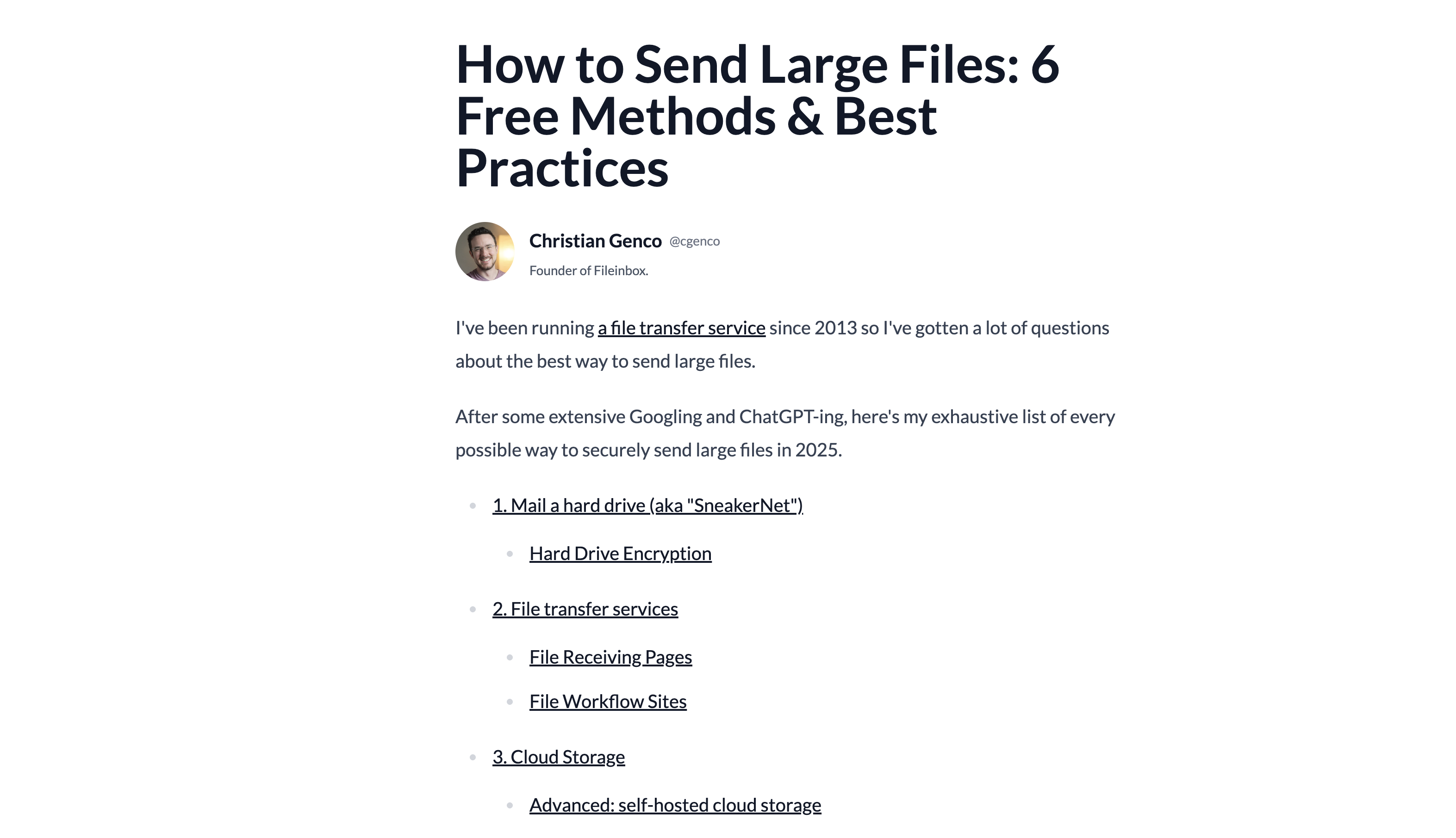 How to Send Large Files: 6 Free Methods & Best Practices