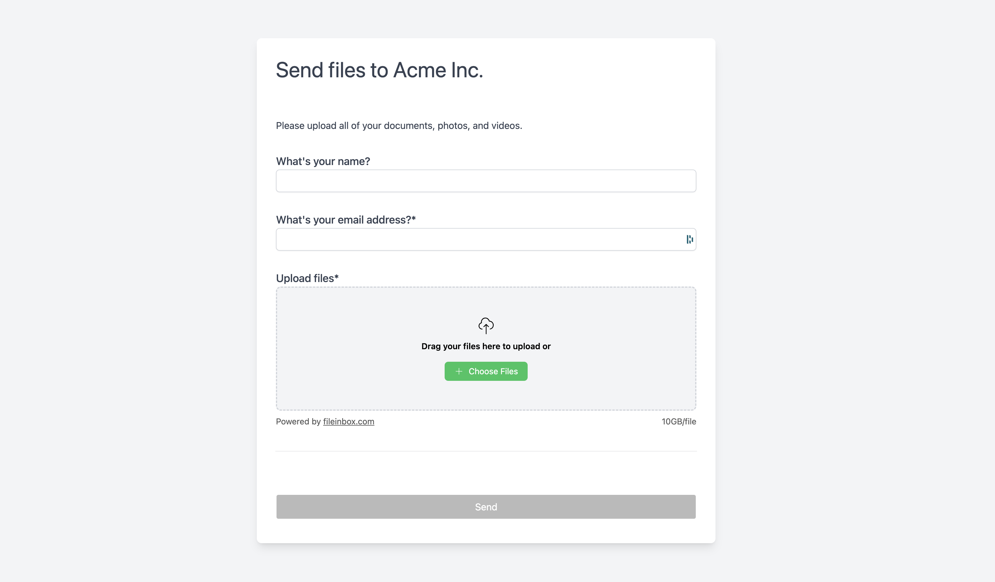 App screenshot